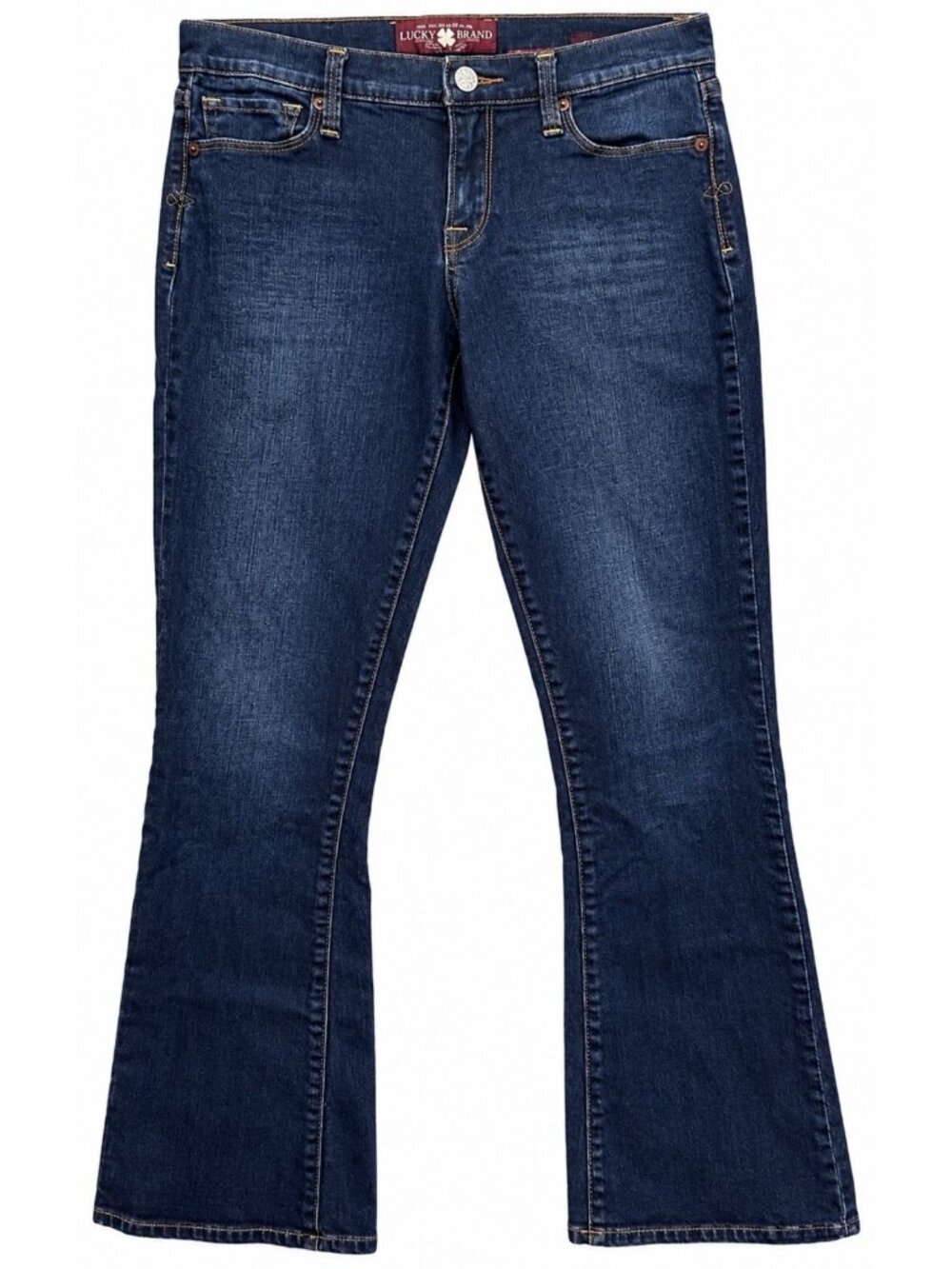Lucky Brand Jeans Womens 2 (28x29) Blue Sophia Boot Bootcut Stretch Denim Dark